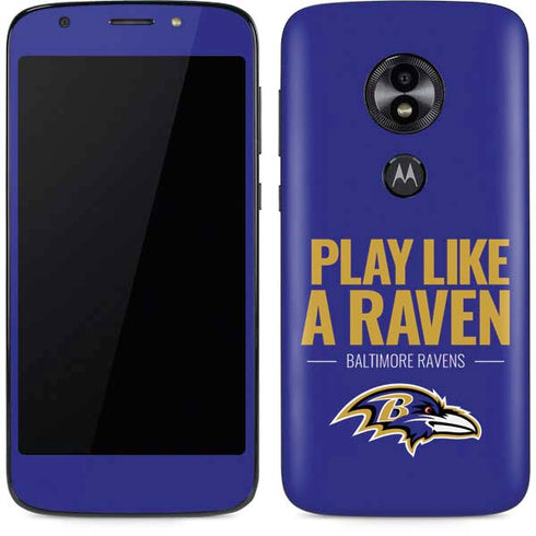 NFL Baltimore Ravens Team Motto Moto E5 Play Skin